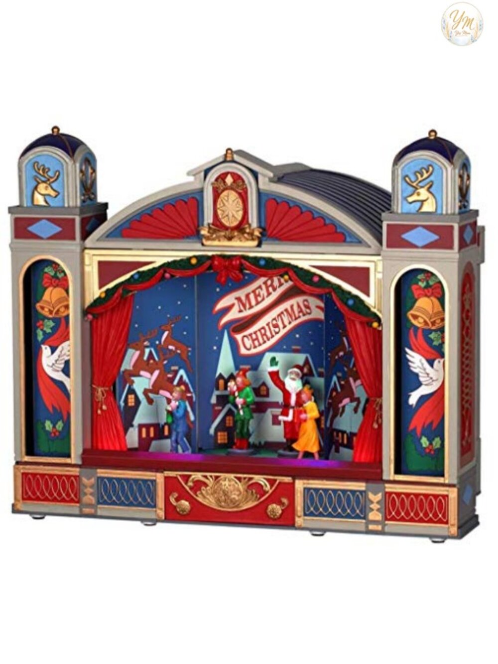 Lemax Christmas Ballet Collectible Village Piece Animated Musical Lighted